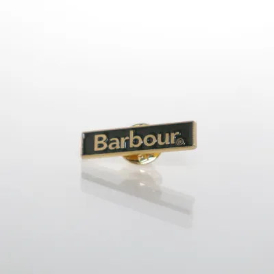 Pin (Grön, Guldfärgad) från Barbour Okänd metall