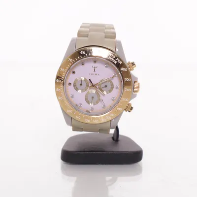 Wristwatch (Beige, Purple, Purple, Purple, Purple, Purple, Gold) from Triwa
