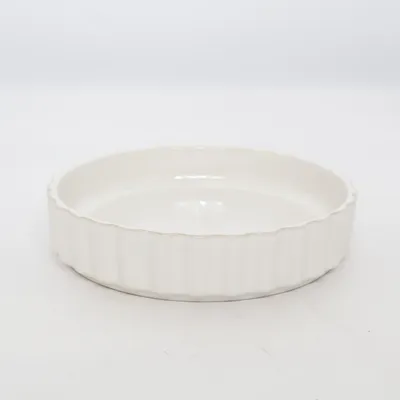 Pie pan  (White) from Brazil
