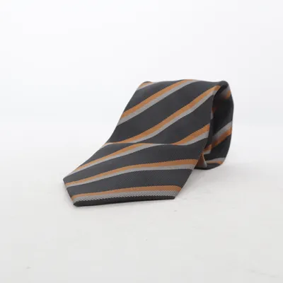 Cravate (Gris, Or) de Firenze Polyester