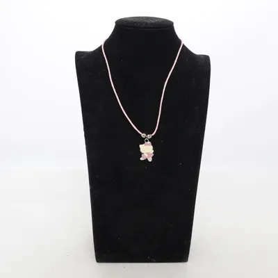 Halskæde (Pink, Sølv) fra Hello Kitty Ukendt metal