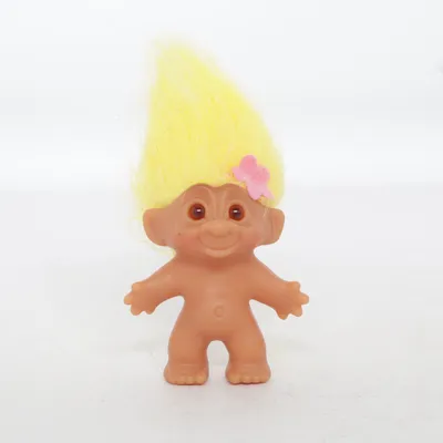 Legetøjsfigur (Brun, Gul, Pink) fra DAM