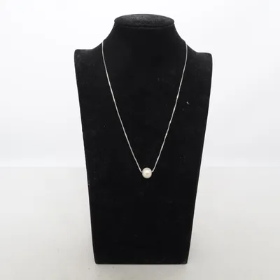 Collier (Argent, Blanc) Métal inconnu