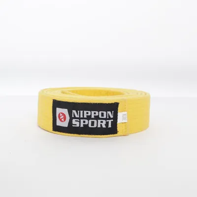 Kampsportsbälte (Gul) från Nippon Sport