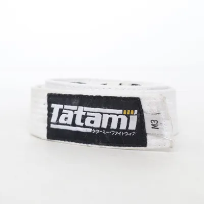Kampsportsbälte (Vit, Svart) från Tatami
