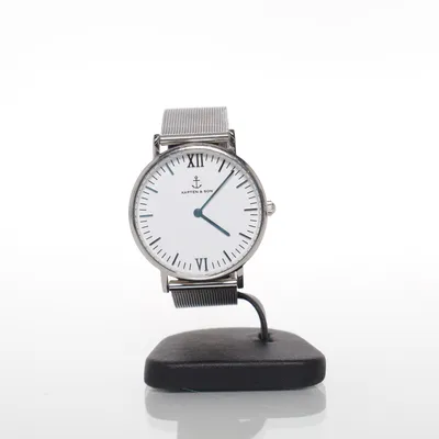 Wristwatch (Silver, White) from Kapten & Son