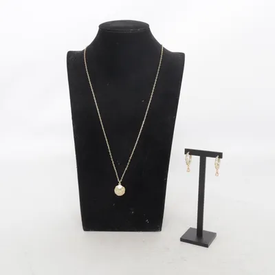 Jewelry set (Gold) from Snö of Sweden Unknown metal