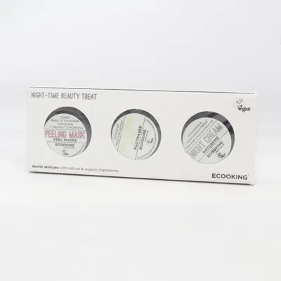 Hudplejesæt (Night-Time Beauty Treat) fra Ecooking
