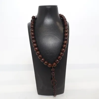 Halsband (Brun) Trä