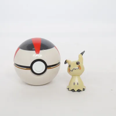 Speelgoedfiguur (Beige, Zwart, Rood) van Pokémon