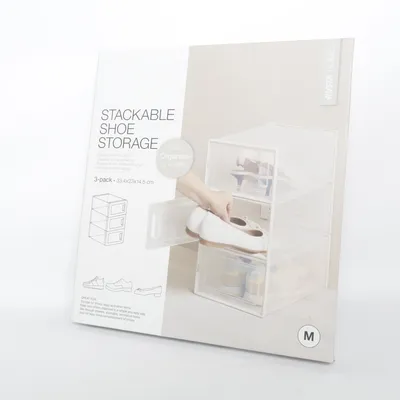Étagère à chaussures (Stackable Shoe Storage) de Rusta Home