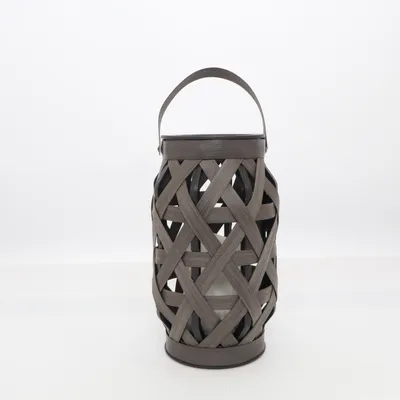 Lykta (Grå) från DollarStore