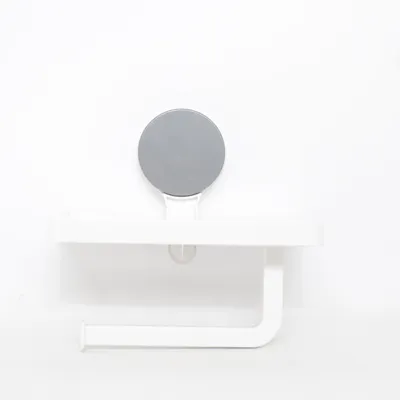 Porte-papier toilette (Blanc, Noir)