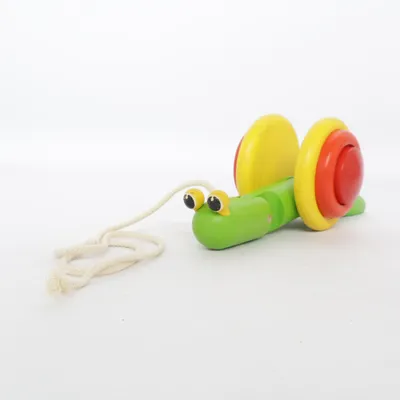 Pull toy (Green, Red, Yellow) from PlanToys