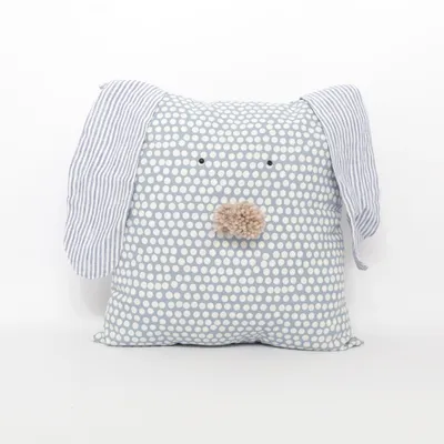 Cushion (Blue, White)