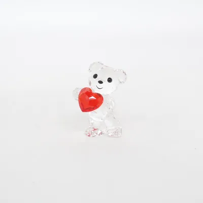 Figurine (Transparent, Red) from Swarovski
