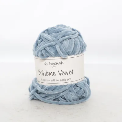 Garn (Bohème Velvet) fra Go Handmade Polyester