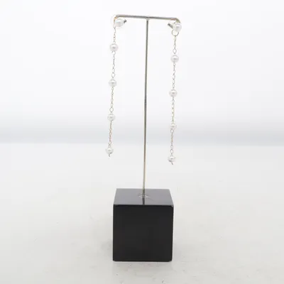 Boucles d'oreilles (Blanc, Or) de Fashion Jewelry Métal inconnu