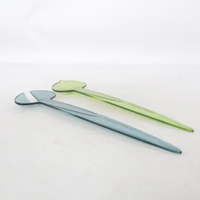 Salad servers (Green, Blue) from Tupperware