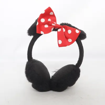 Oorwarmers (Zwart, Rood, Wit) van Minnie