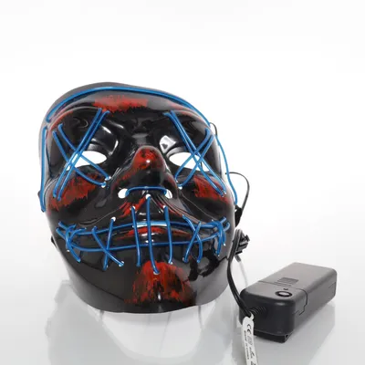 Maskeradmask (Svart, Flerfärgad)