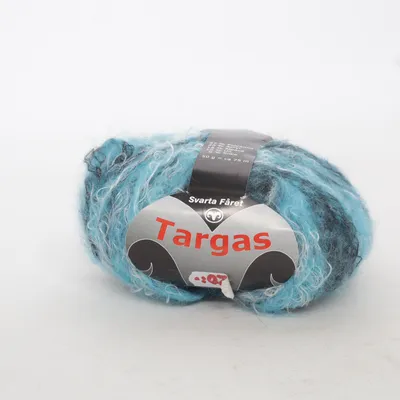 Fil (Targas) de Svarta Fåret Acrylique, Laine d'alpaga, Polyamide, Soie