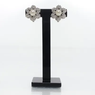 Clip on earrings (Silver) Unknown metal