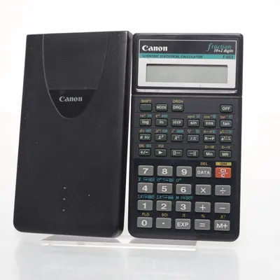 Grafräknare från Canon