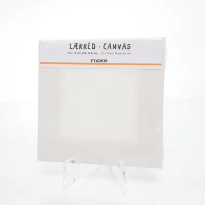 Canvas (Wit) van Tiger