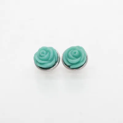 Cufflinks (Green) Unknown metal