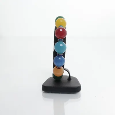 Bracelet (Red, Green, Multicolored) Unknown metal