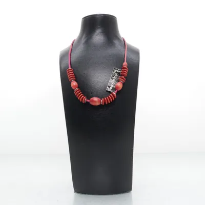 Halsband (Rosa, Silverfärgad) från Aarikka Okänd metall