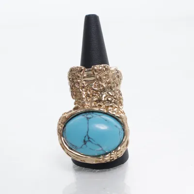 Ring (Gold, Blue) from Imperial Porcelain Unknown metal