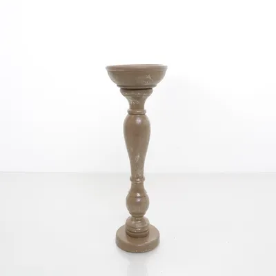 Candlestick (Beige, Gold)