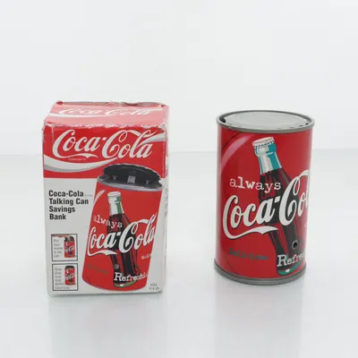 Spaarpot (retro, vintage, rare , coca cola, pepsi , cola, toy) van Coca Cola