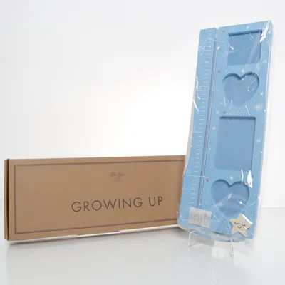 Groeimeter (Blauw, Wit) van Perfect Home Collection