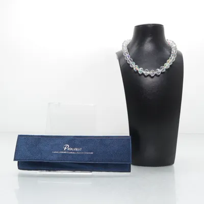 Choker (White) from Swarovski Unknown metal
