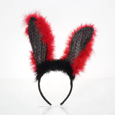 Maskeradtillbehör (Svart, Röd)