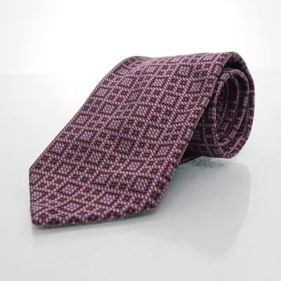 Tie (Red, Blue) from Hugo Boss Silk