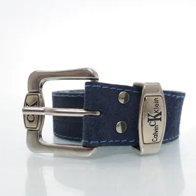 Riem (Blauw) van Calvin Klein Suède