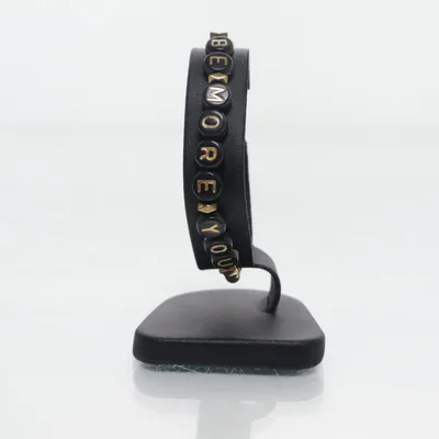 Armband (Svart, Guldfärgad) Okänd metall