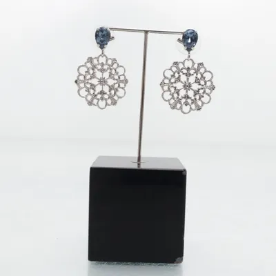 Earrings (Gray, Blue) from Caroline Svedbom Unknown metal