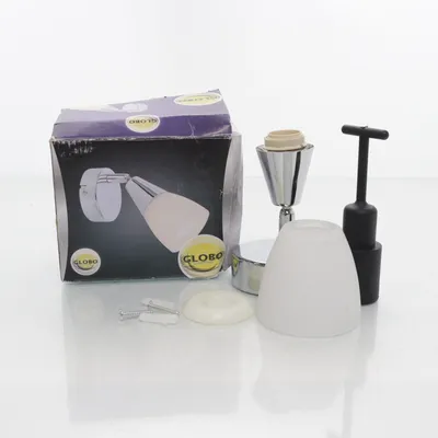 Wall light (White, Black) from Globo