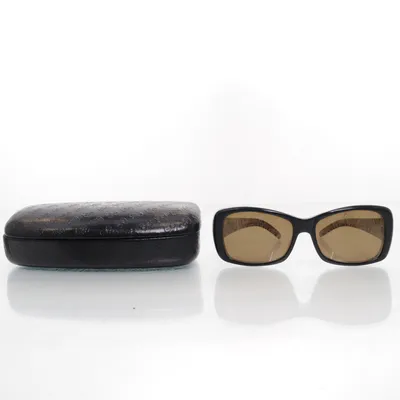 Zonnebril (Zwart, Wit, Bruin) van Guess