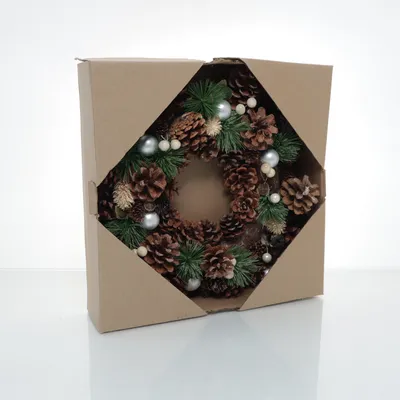 Kerstdecoratie (Groen, Zilver, Bruin)