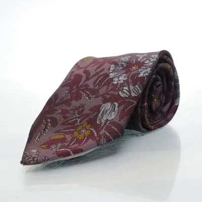 Tie (Red, Multicolored) from Aga Polyester