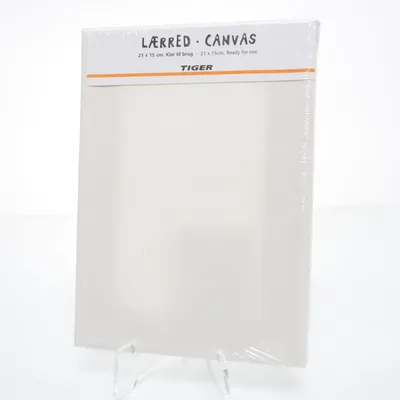 Canvas (Wit) van Tiger