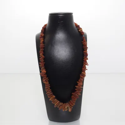 Halsband (Orange) Bärnsten