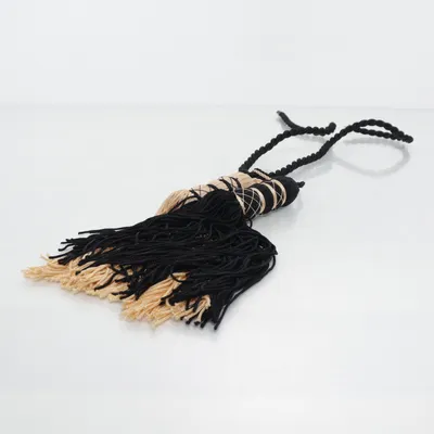 Curtain tieback  (Black, Beige)