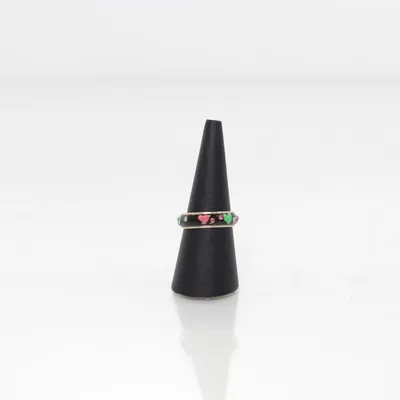 Ring (Beige, Flerfarvet) Ukendt metal